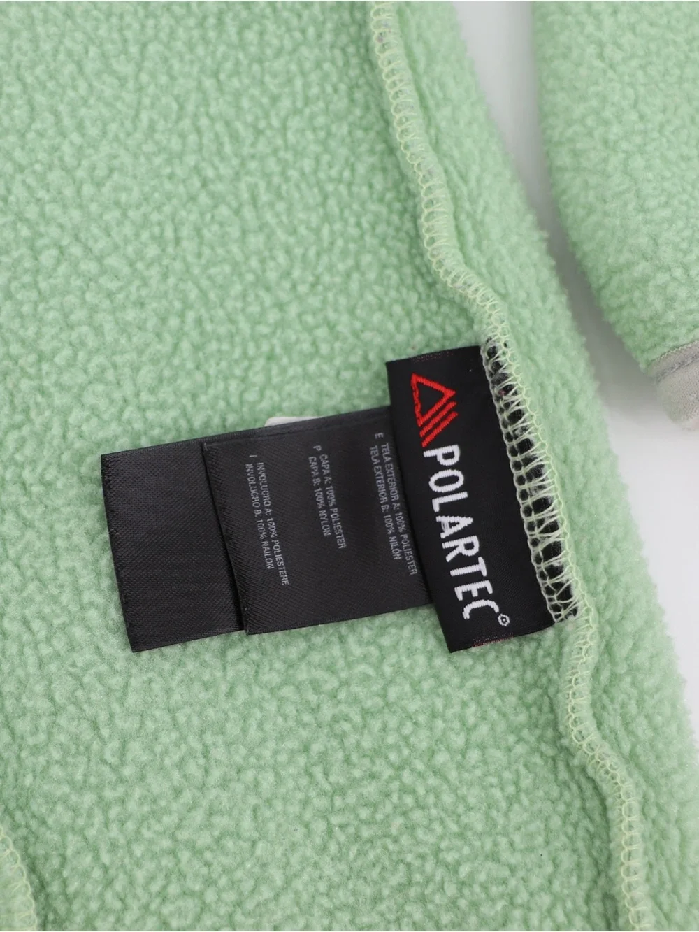 The North Face Large Youth Girls Denali Fleece Jacket Green Pre-Owned